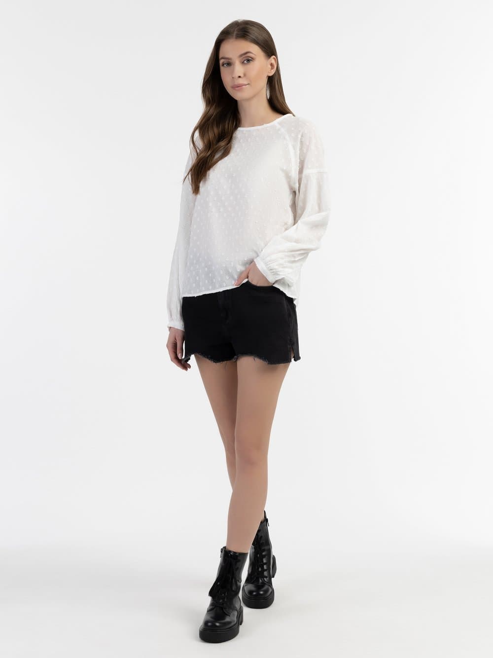 Dreimaster Bluse Damen weiß, S