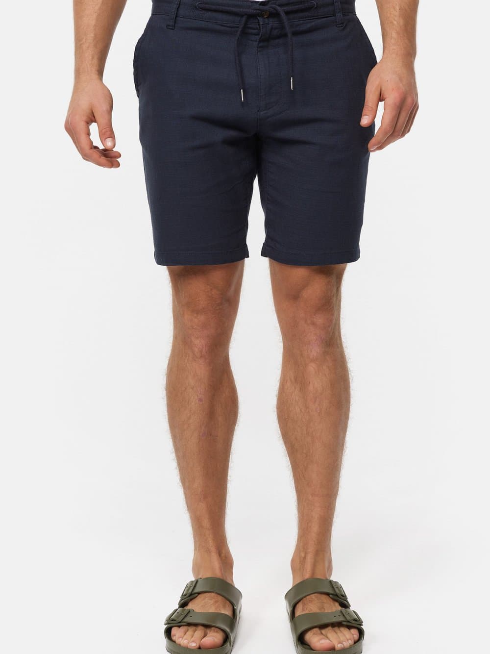 Indicode Shorts Chino Herren marine, M