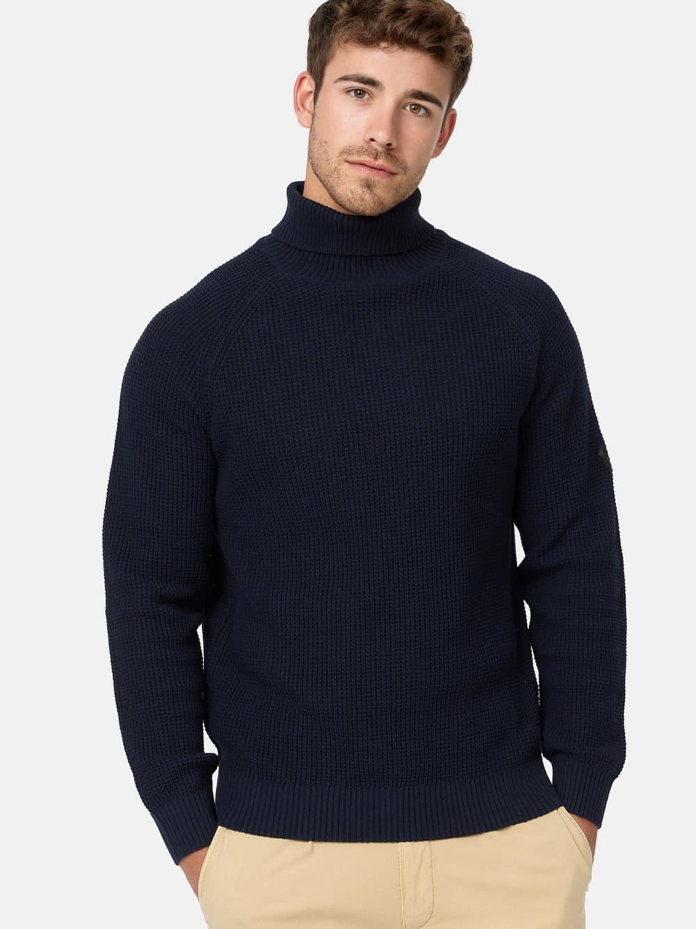 Indicode Strickpullover Herren marine, L