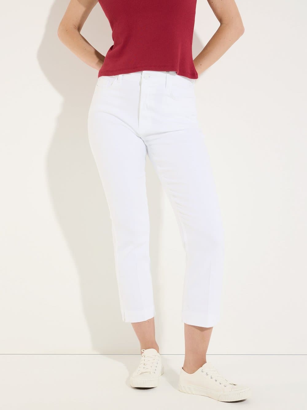 More & More Jeans Damen weiß, 34