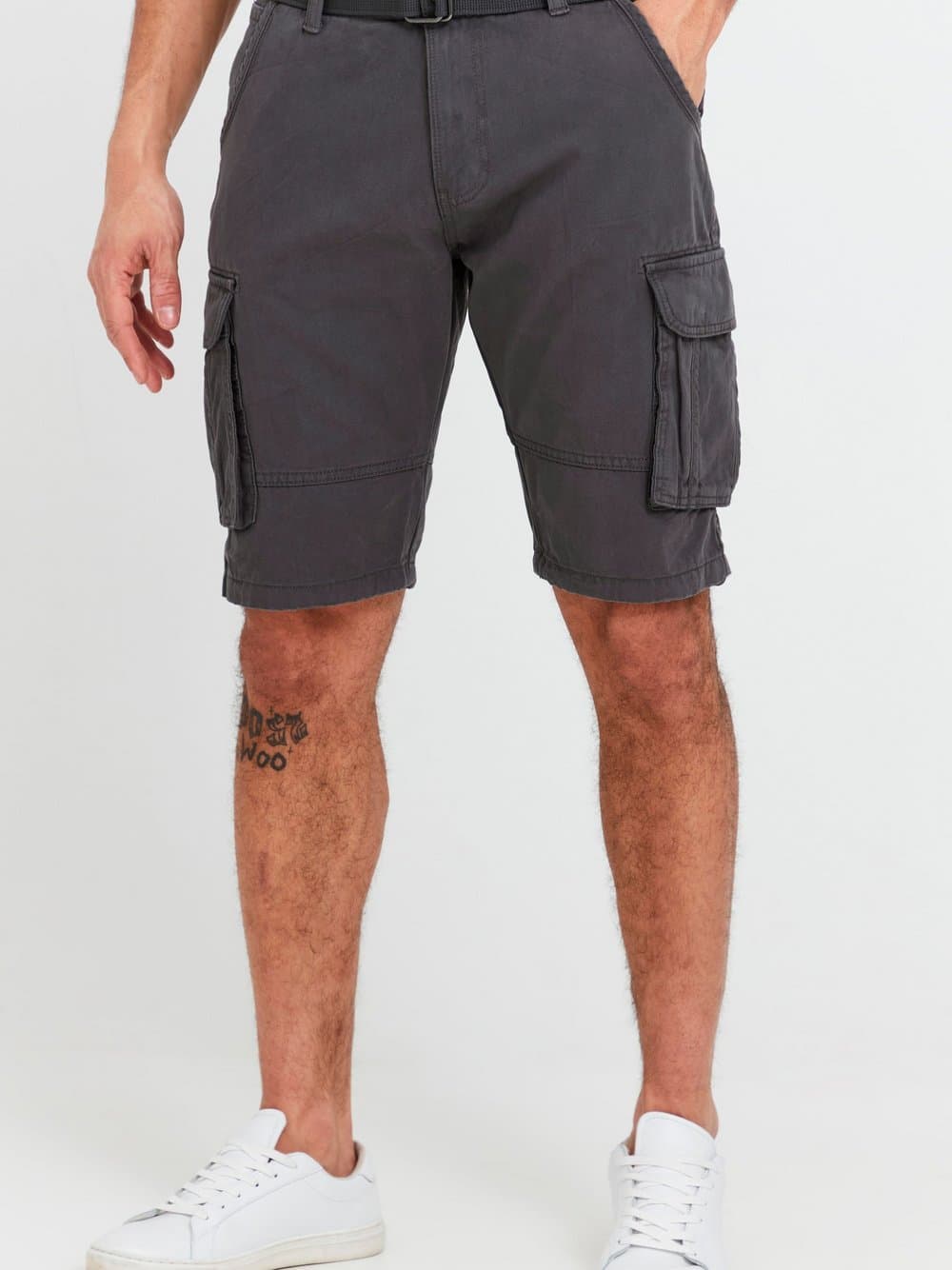 Indicode Cargoshorts Herren grau, XL