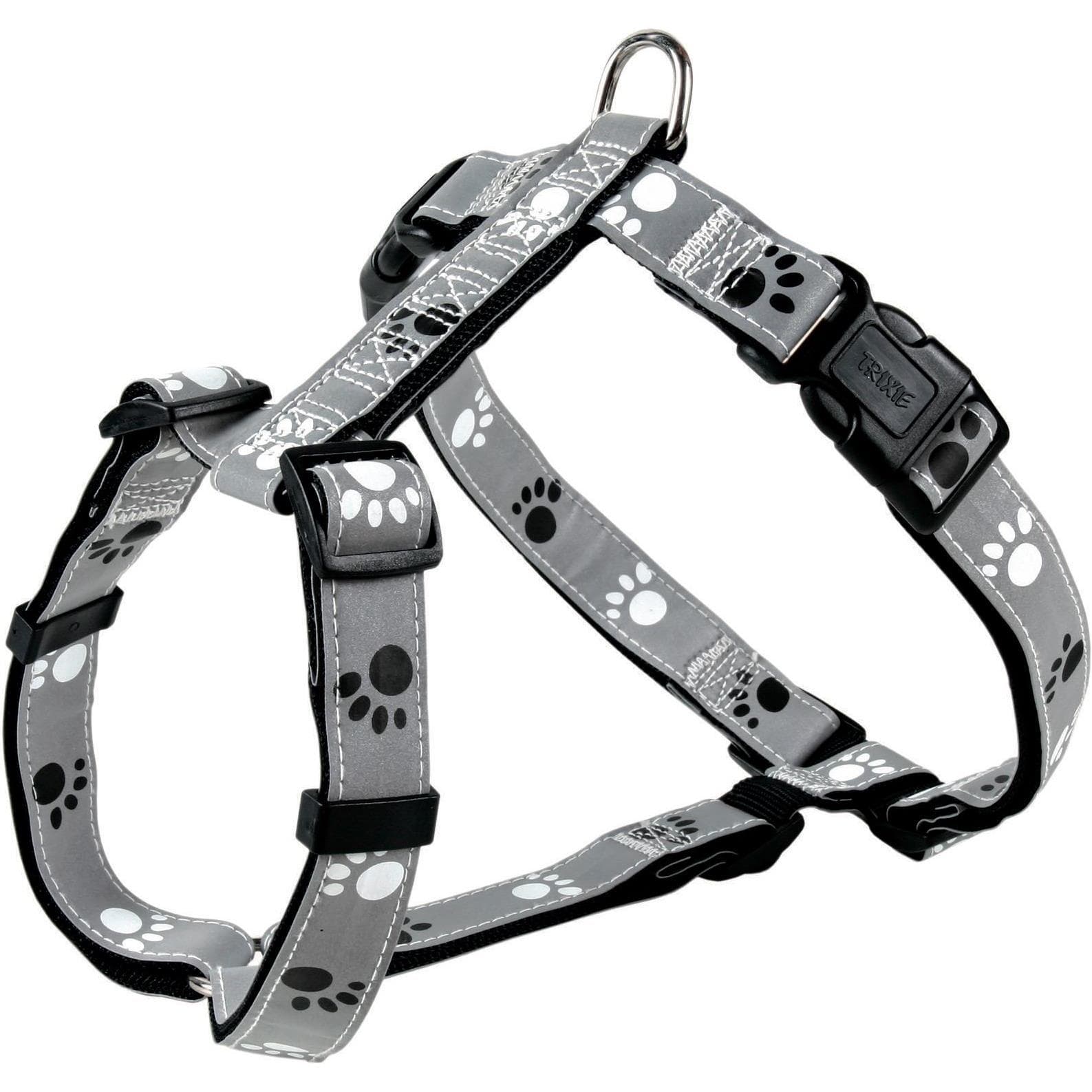 Trixie Geschirr Silver Reflect (S, XS, Hund, Allgemein), Halsband + Leine