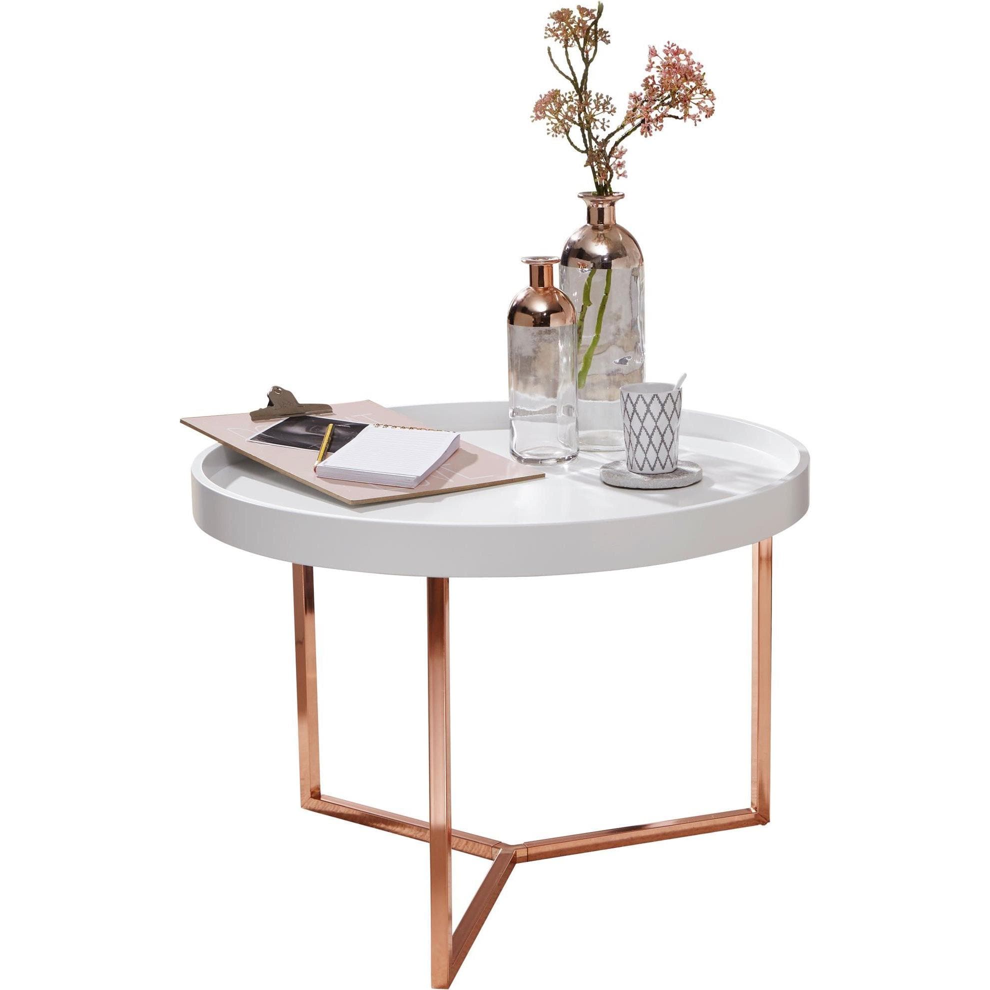 Wohnling, Couchtisch + Beistelltisch, Eva (58.50 x 58.50 x 42 cm)