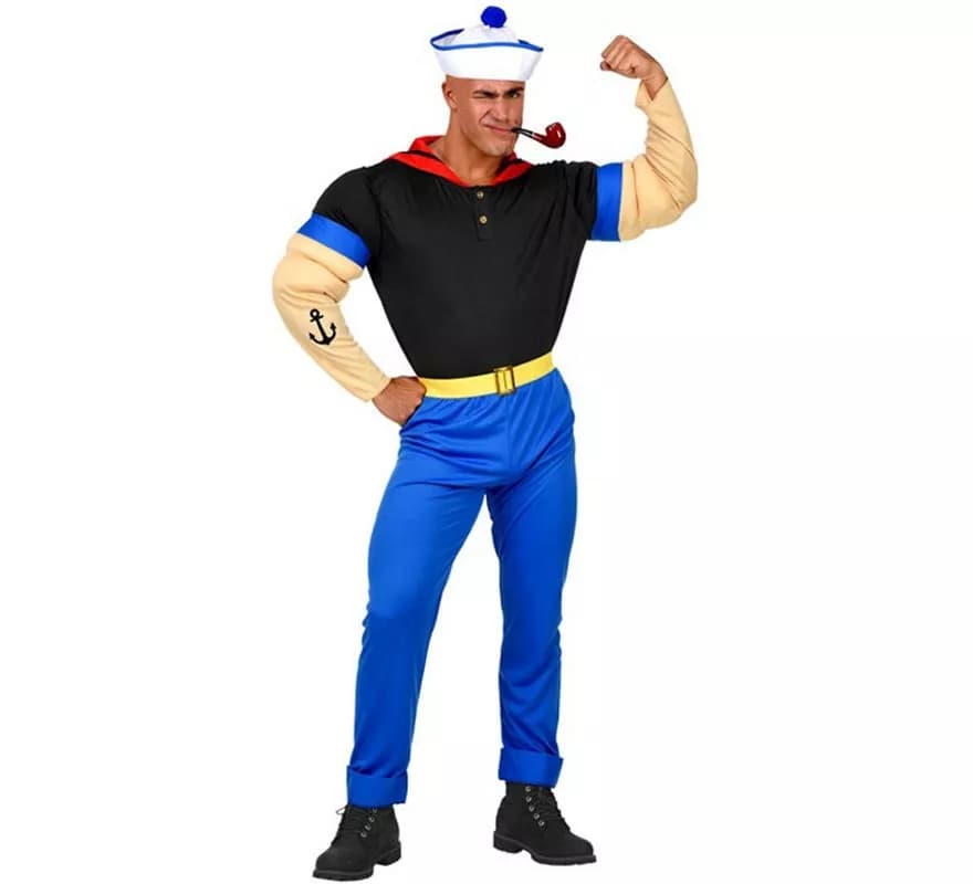 Super Strongman Matrosenkostüm für Herren