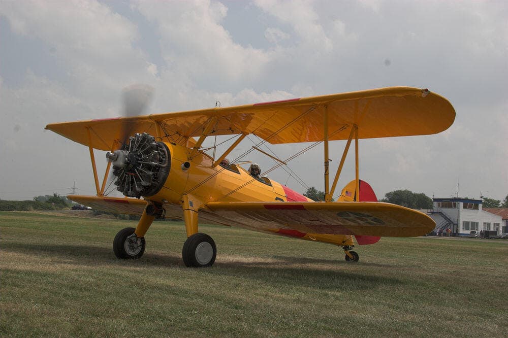 Doppeldecker Rundflug in einer 450HP Boeing Stearman
