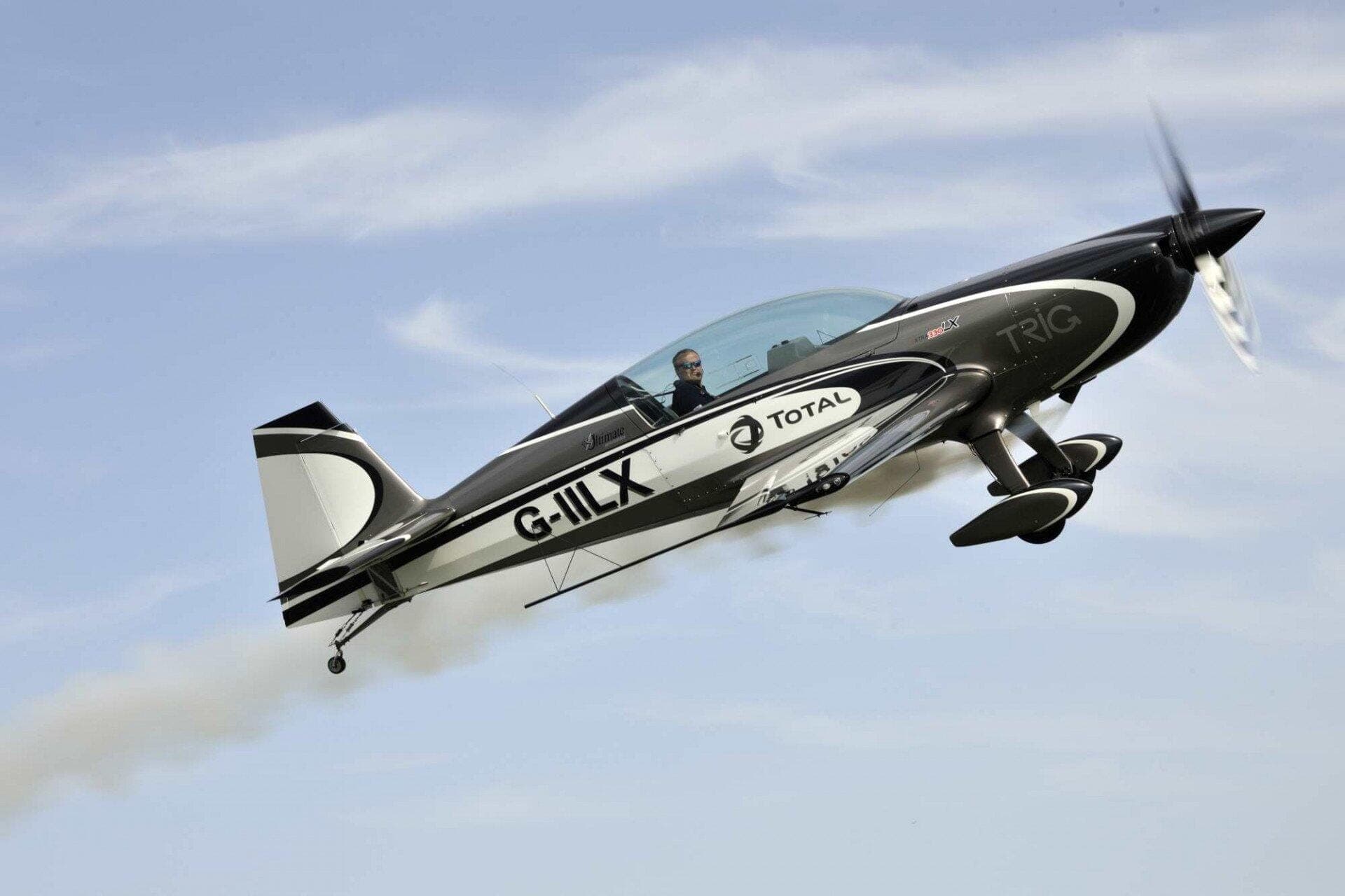 Extra 330 aerobatics flight 30 mins plus brief, near London.
