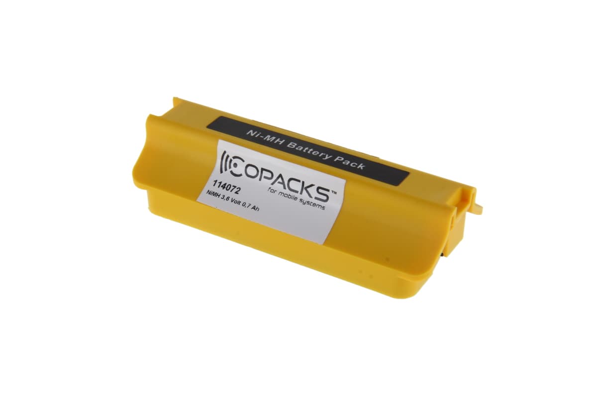 CoPacks NiMH Akku passend für Jay Funkfernsteuerung UDB2 - 3,6 V 700 mAh 96,5x39x25,2 mm