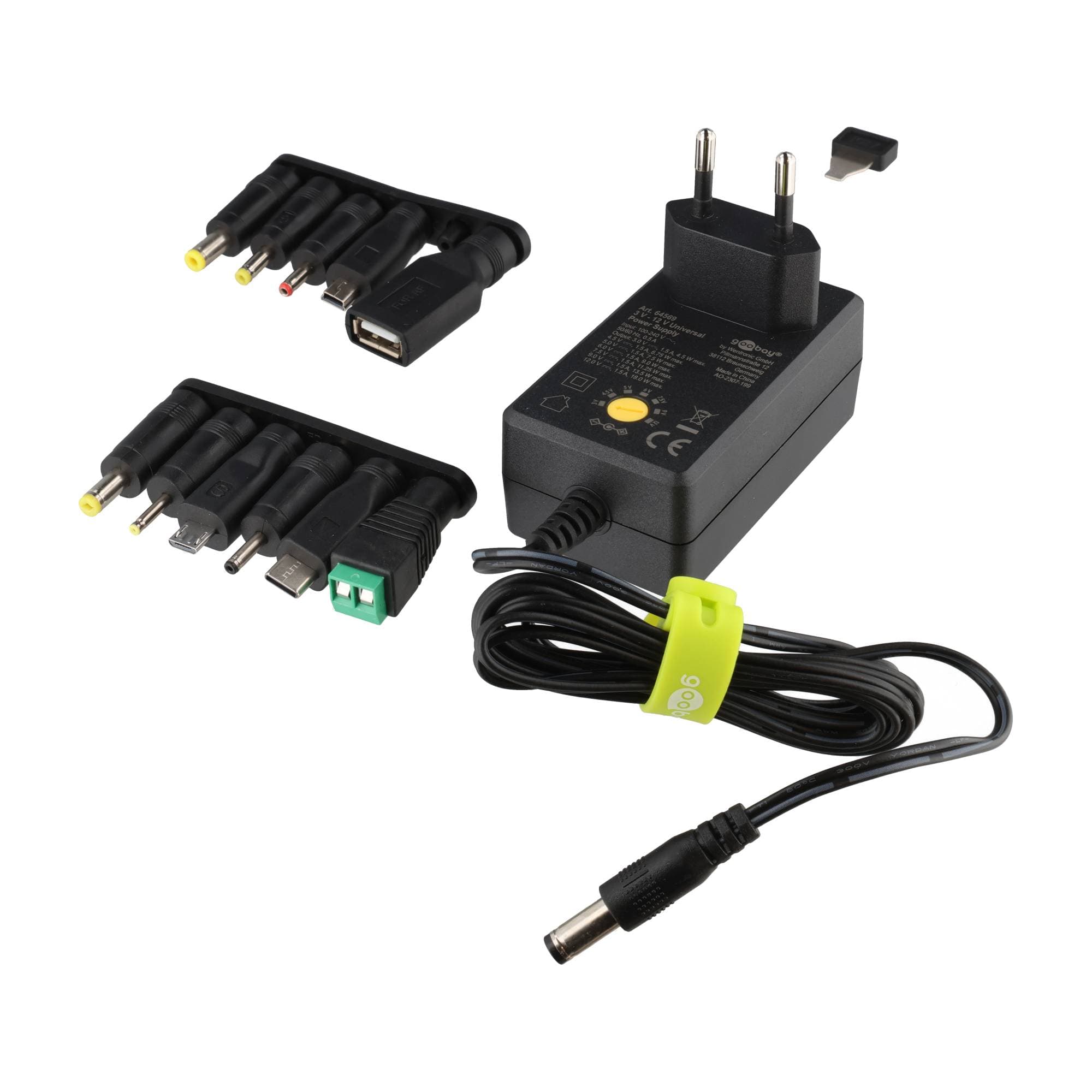 Universal Stabilisiertes Schaltnetzteil mit max. 1500mA