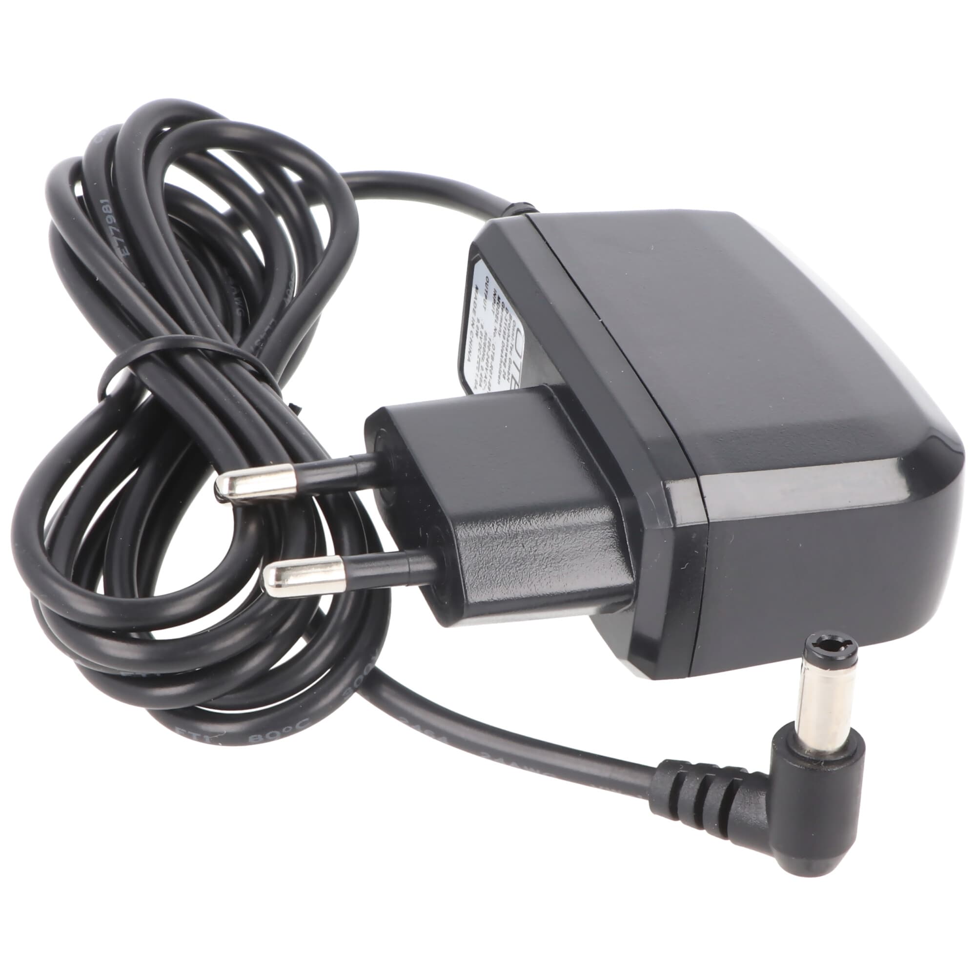 AccuCell Ladegerät für Nintendo Super Nintendo, SNES, Super Famicom, NES - 9V/1A - schwarz