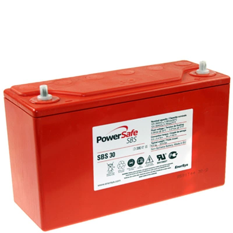 Hawker SBS 30 PowerSafe Akku Blei PB 12Volt 26Ah 12SBS30