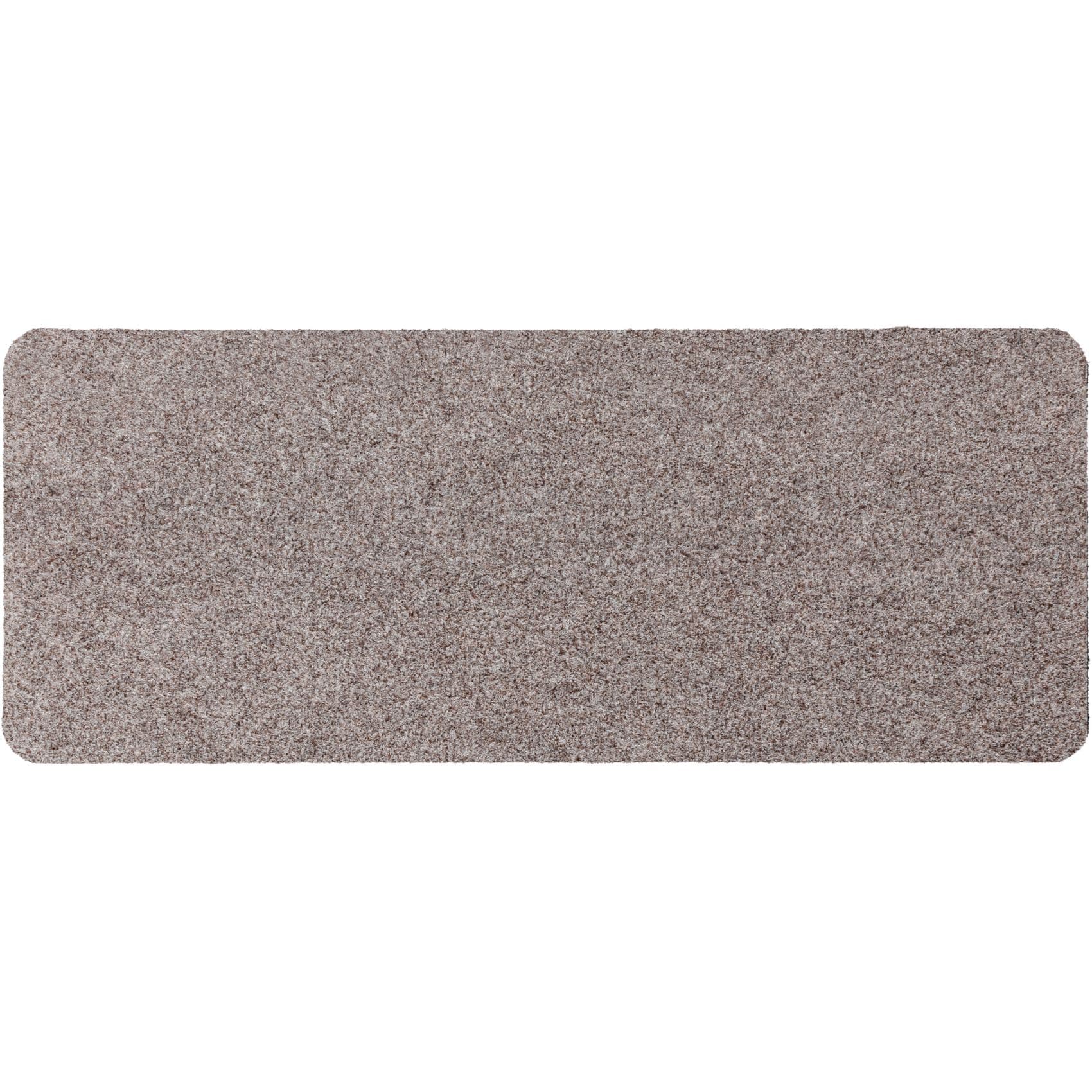 Schuhparkplatz Fußmatte innen Schmutzfangmatte Türmatte schmal Beige 25 cm 60 cm
