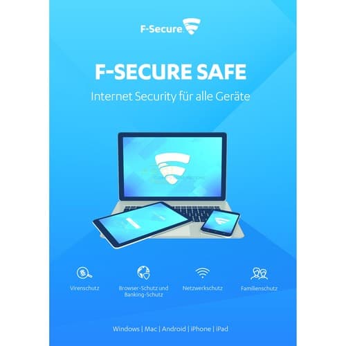 SAFE Internet Security + Datenwiederherstellung Vollversion ESD   3 Geräte 1 Jahr ( Download )
