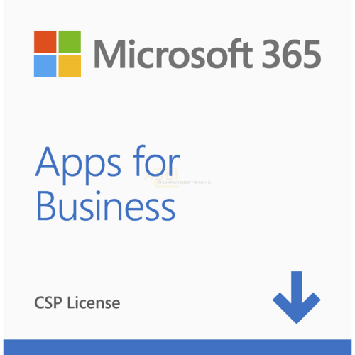365 Apps for Business Abonnement Lizenz   1 Jahr CSP New Commerce 12M/12M