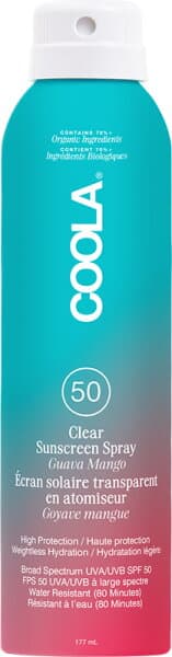 Coola Classic SPF 50 Body Spray Guave Mango 177 ml