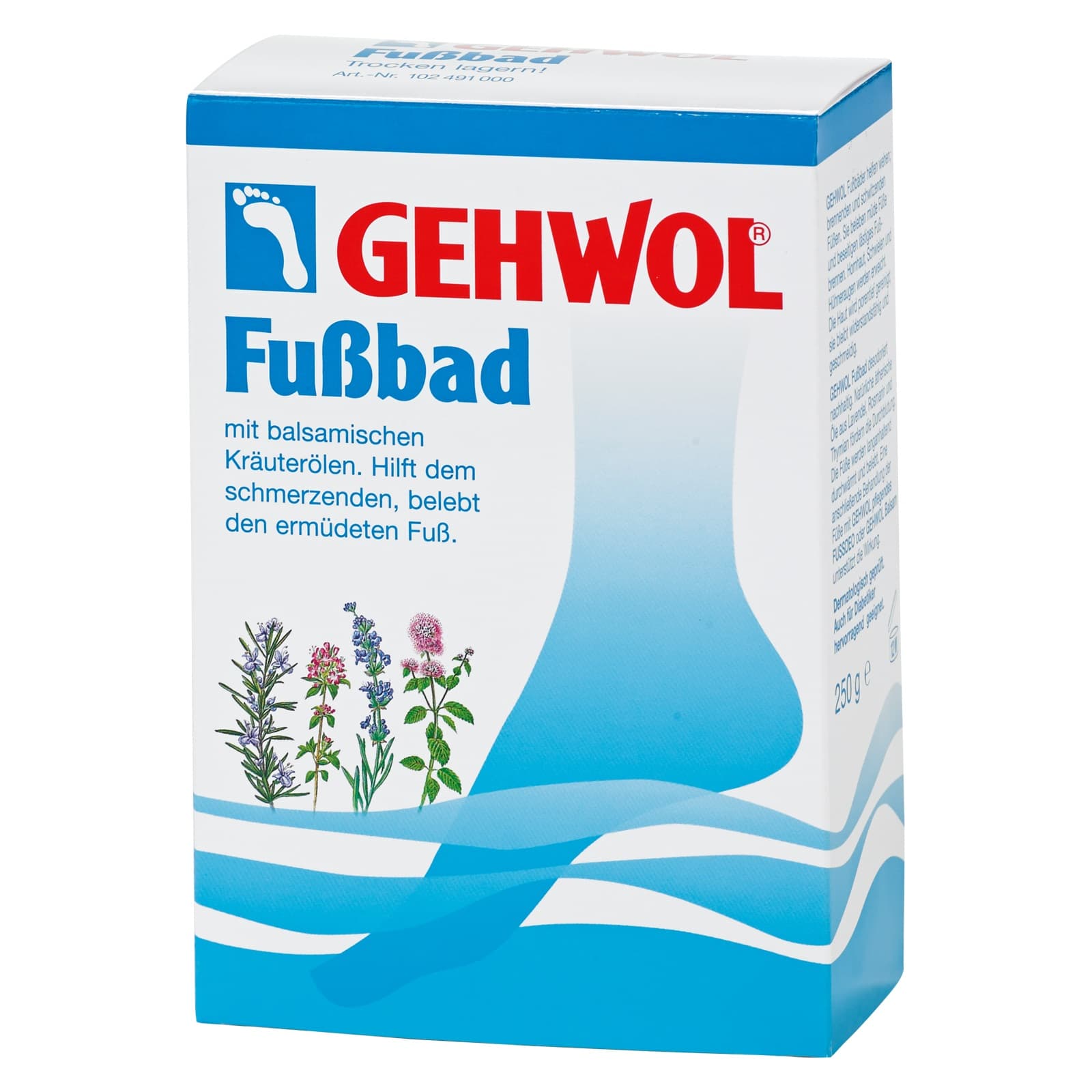 Gehwol Fußbad Kräuterölbad 250 g