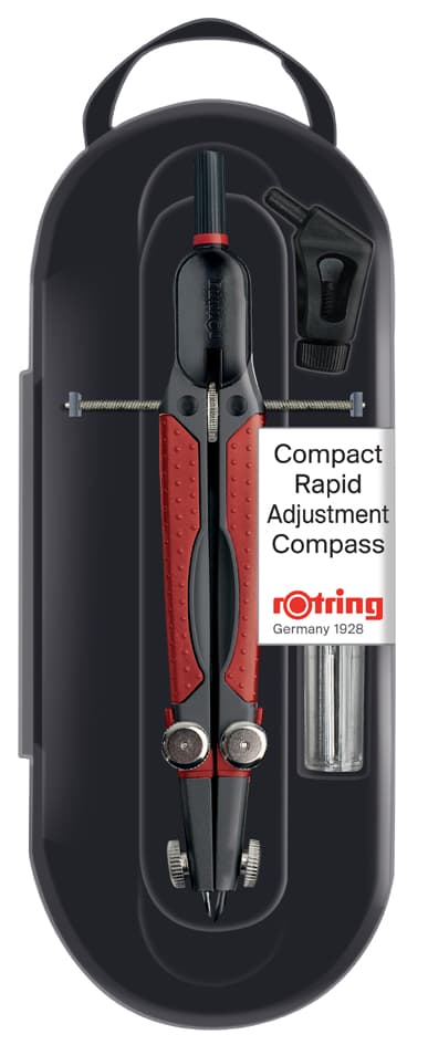 rotring Schnellverstell-Zirkel COMPACT, Länge: 170 mm