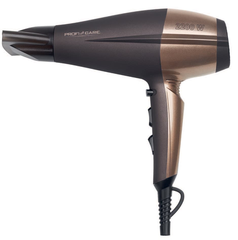 PROFI CARE Haartrockner PC-HT 3010, weiß/champagner