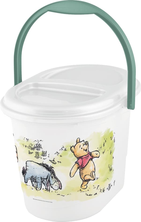 keeeper kids Windeleimer , karol winnie, , mit Deckel, weiß