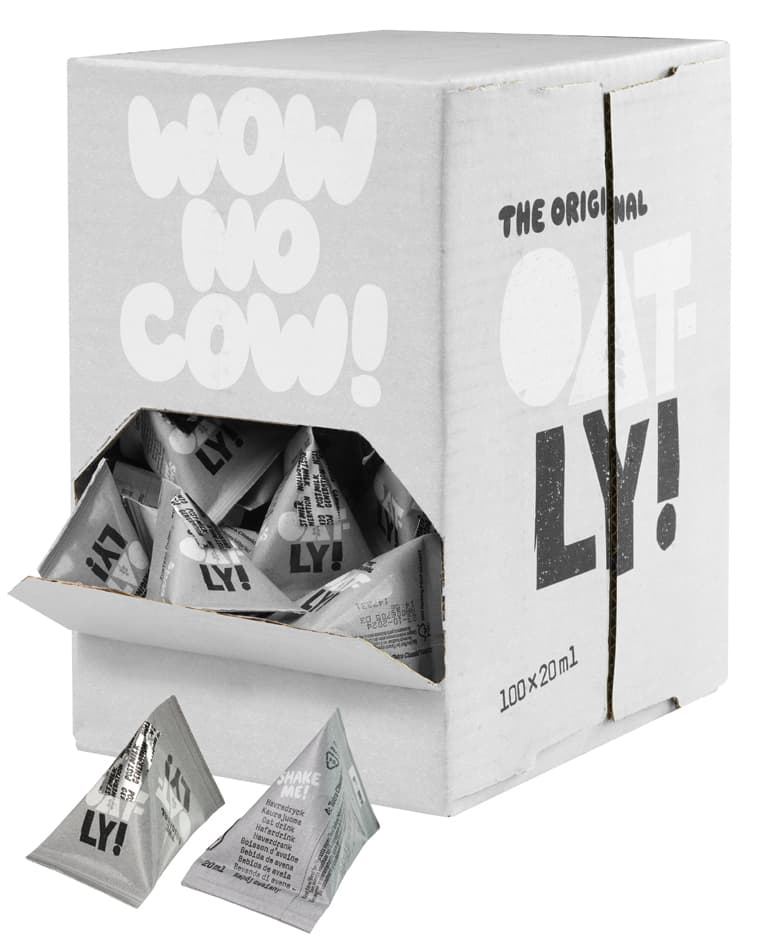 Oatly Hafermilch-Portion, im Displaykarton
