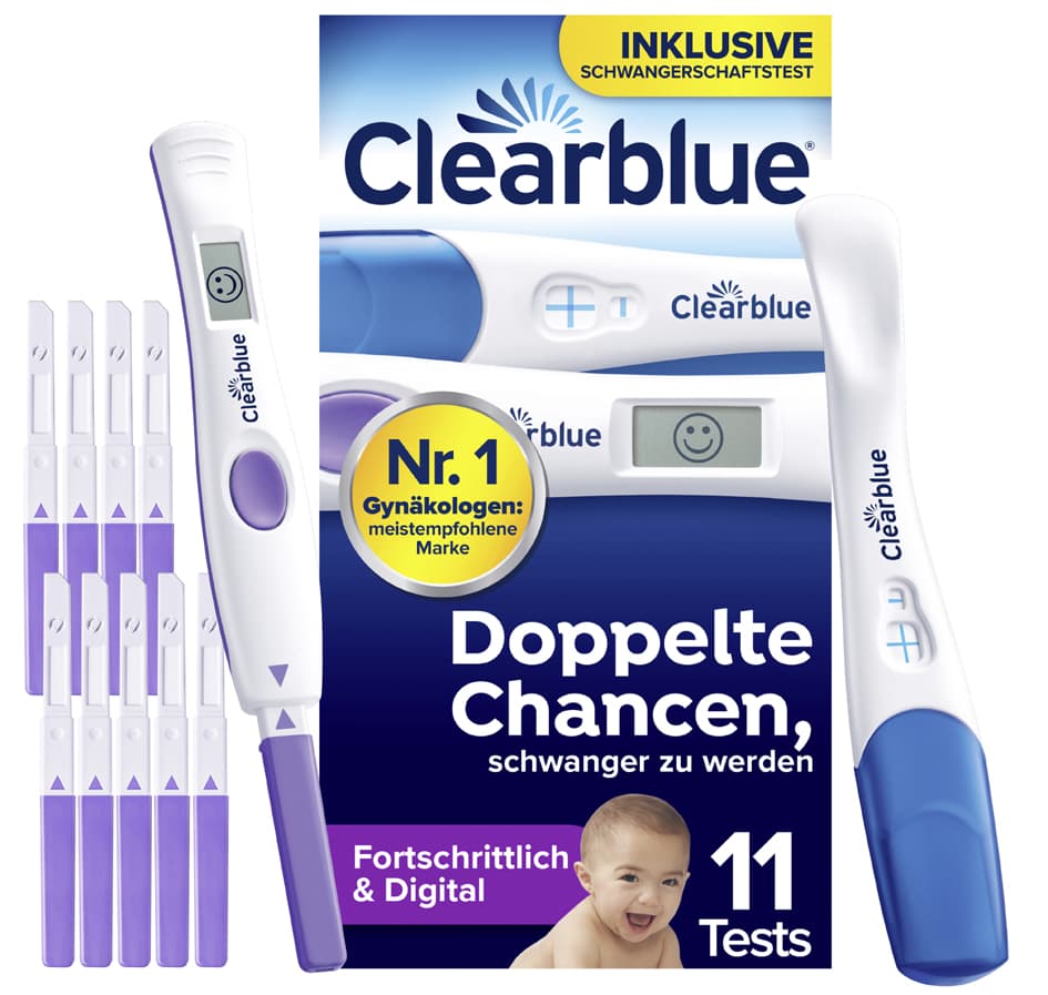 Clearblue Kinderwunsch-Kit , Schneller Schwanger werden,