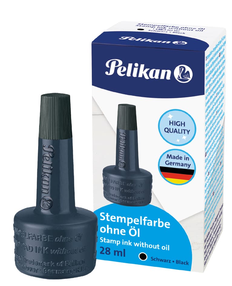 Pelikan Stempelfarbe 4K, blau, Inhalt: 28 ml