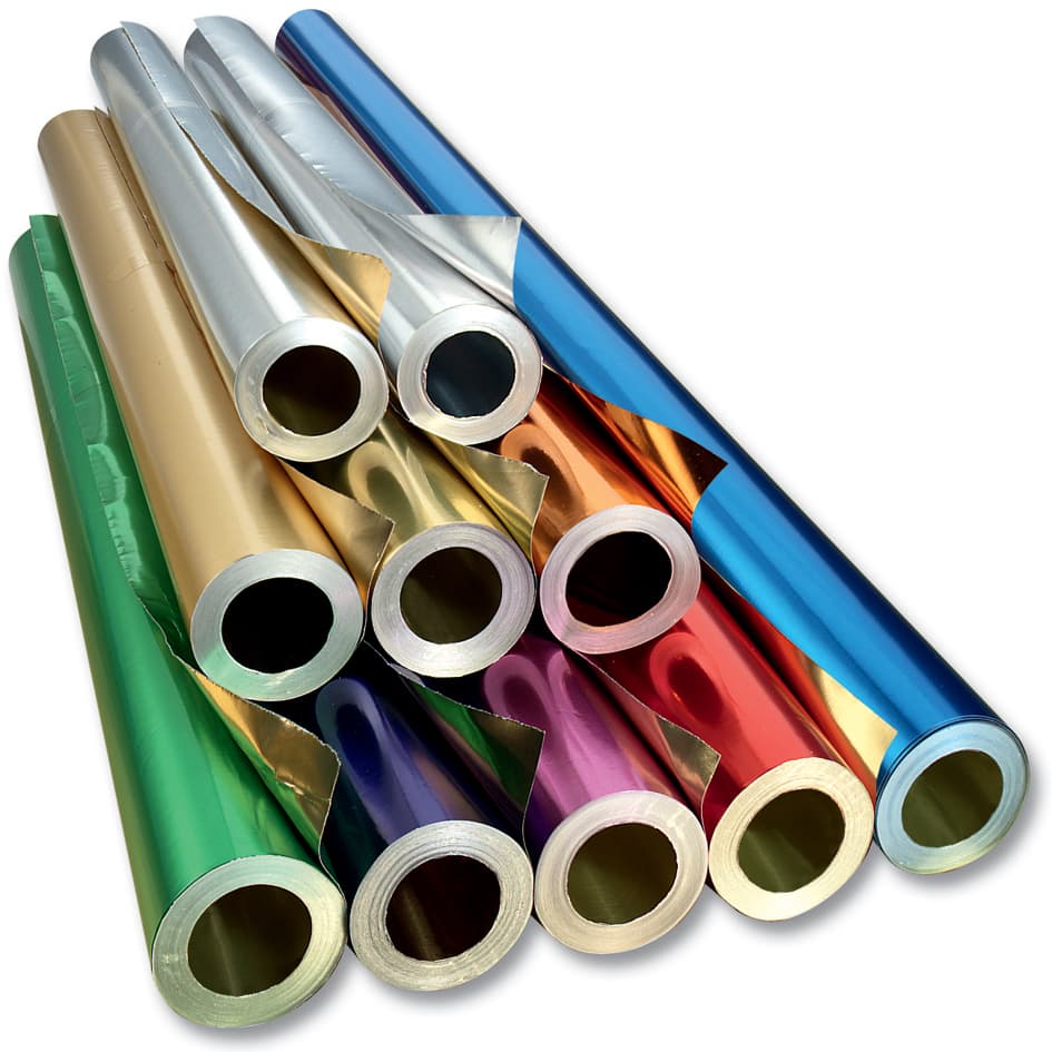 folia Alu-Bastelfolie, (B)500 mm x (L)10 m, violett / gold