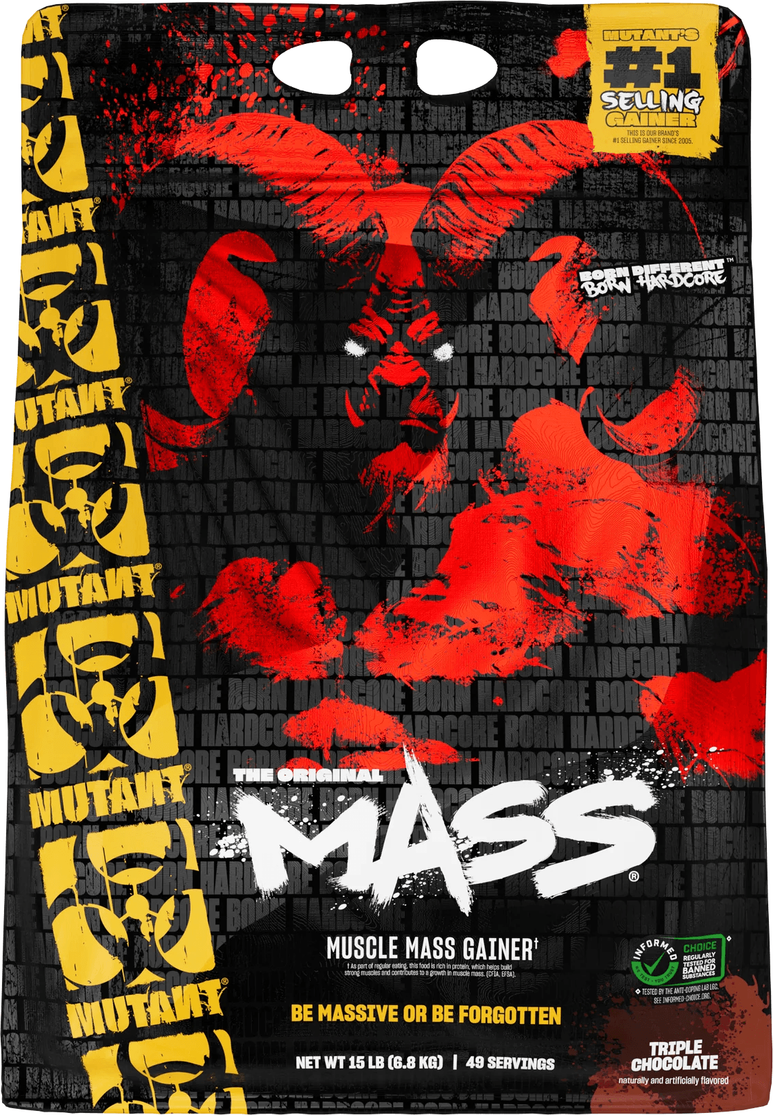 Mutant Mass New 6800 g triple chocolate