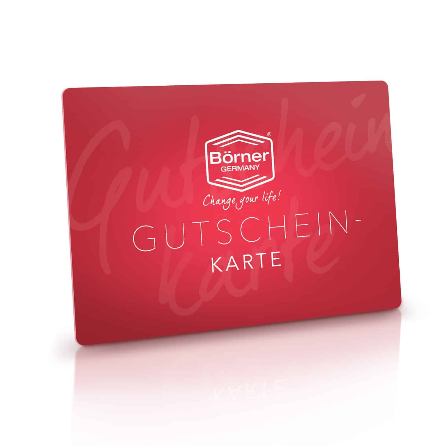 Gutscheinkarte per Post - 50 Euro