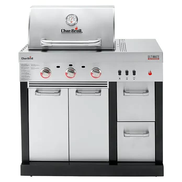 Char-Broil Gasgrill Außenküche Outdoorküchen-Modul Ultimate 3200 TRU-Infrared & 3 Brenner