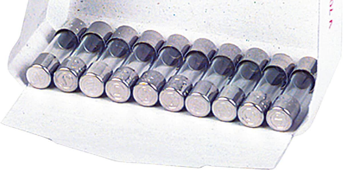 Feinsicherung träge Keramikrohr 0,250 A (5 x 20 mm) - 10 Stück