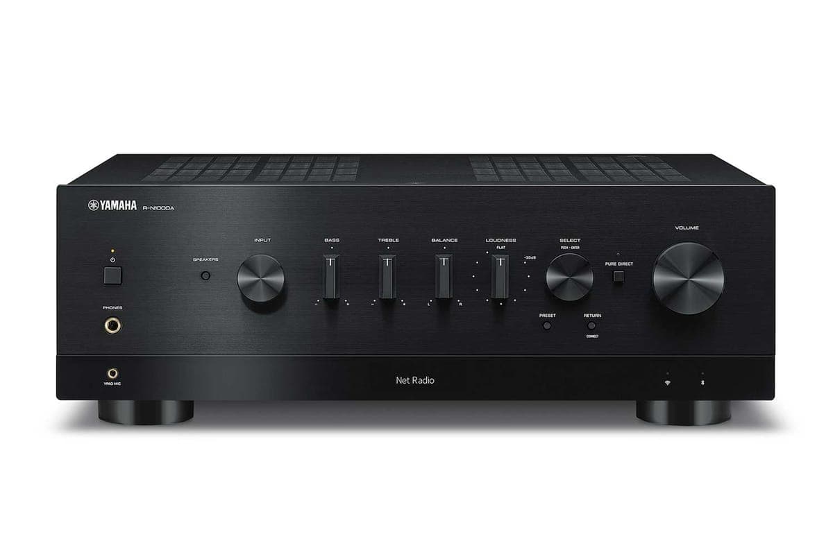 Yamaha R-N1000A Stereo Netzwerk Receiver - Schwarz