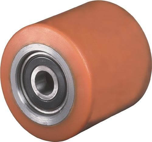 Gabelrolle Polyurethan Naben-L.75mm, Rad-B.75mm D.75mm