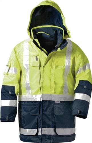 Warnschutzparka Gr.XXL gelb/marine, ELYSEE