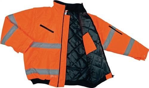Warnschutz-Pilotenjacke Gr.M, orange PREVENT