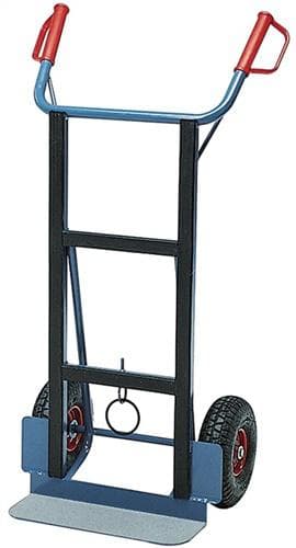 Gerätekarre Schaufel-L150xB450mm, Gesamt-H.1150mm Trgf.350kg Luft FETRA