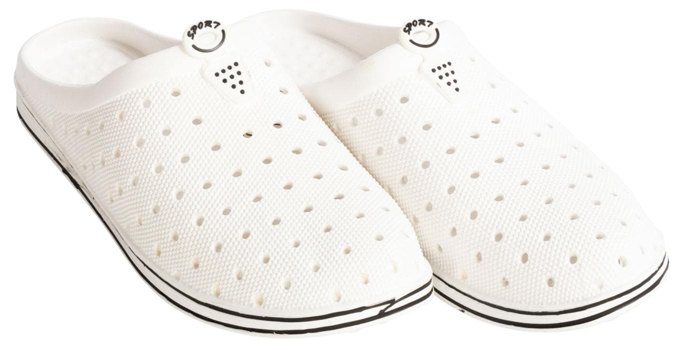 Weiße Crocs-Schuhe - Größe 36/37 – Unisex – Leichte Schuhe für die Freizeit