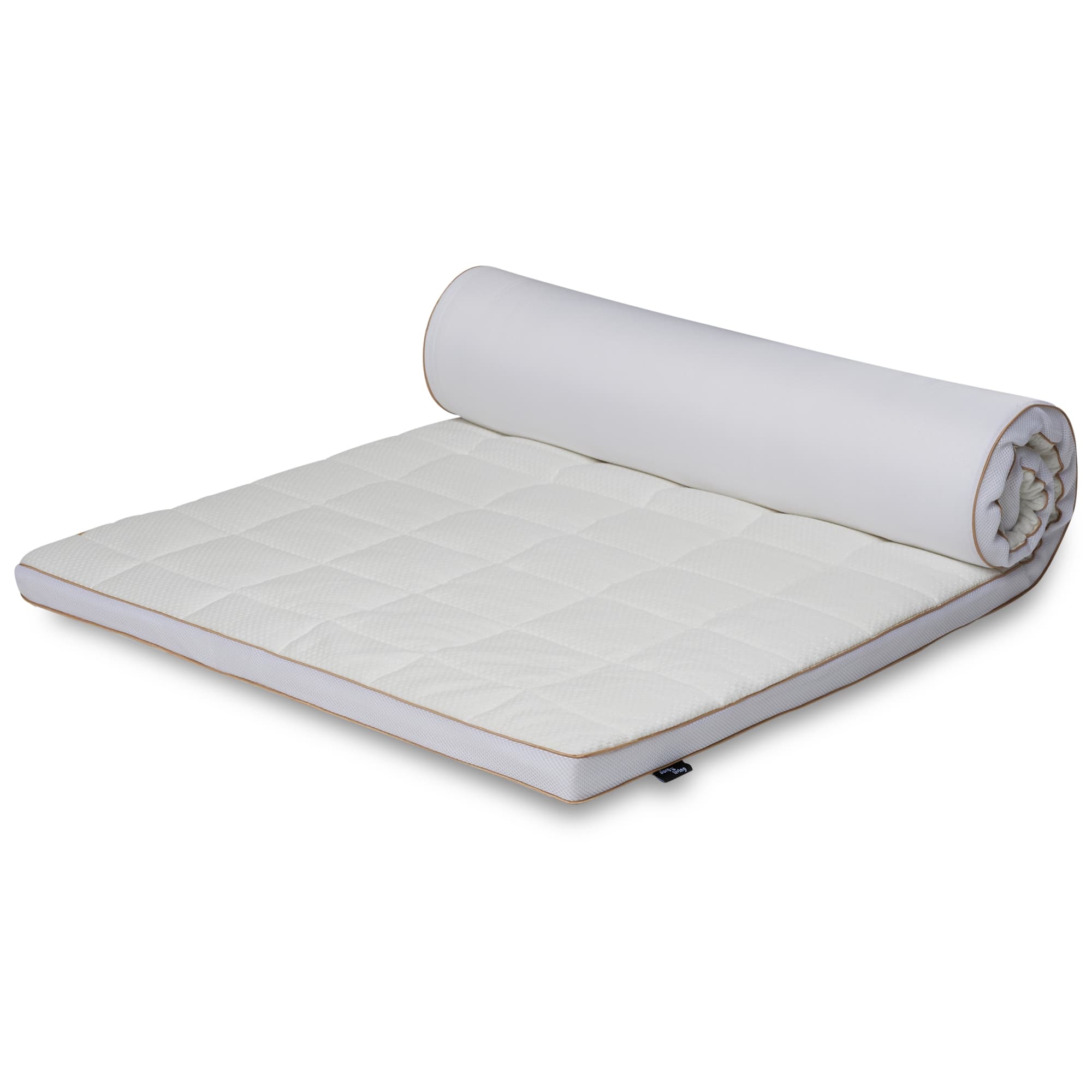 Topmatratze - 120x200 cm 5 cm hoch - NASA Memory-Schaum - Borg Living - Ergonomische Topmatratze