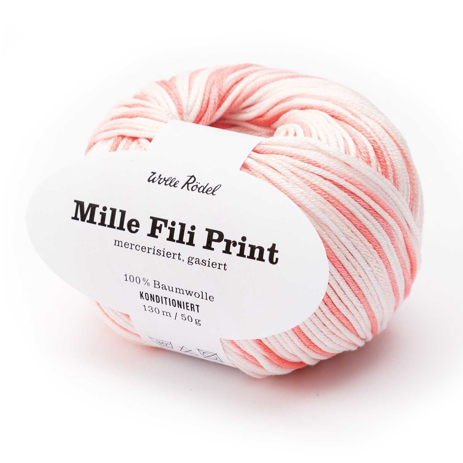 Wolle Rödel Mille Fili Print Melone-Mix