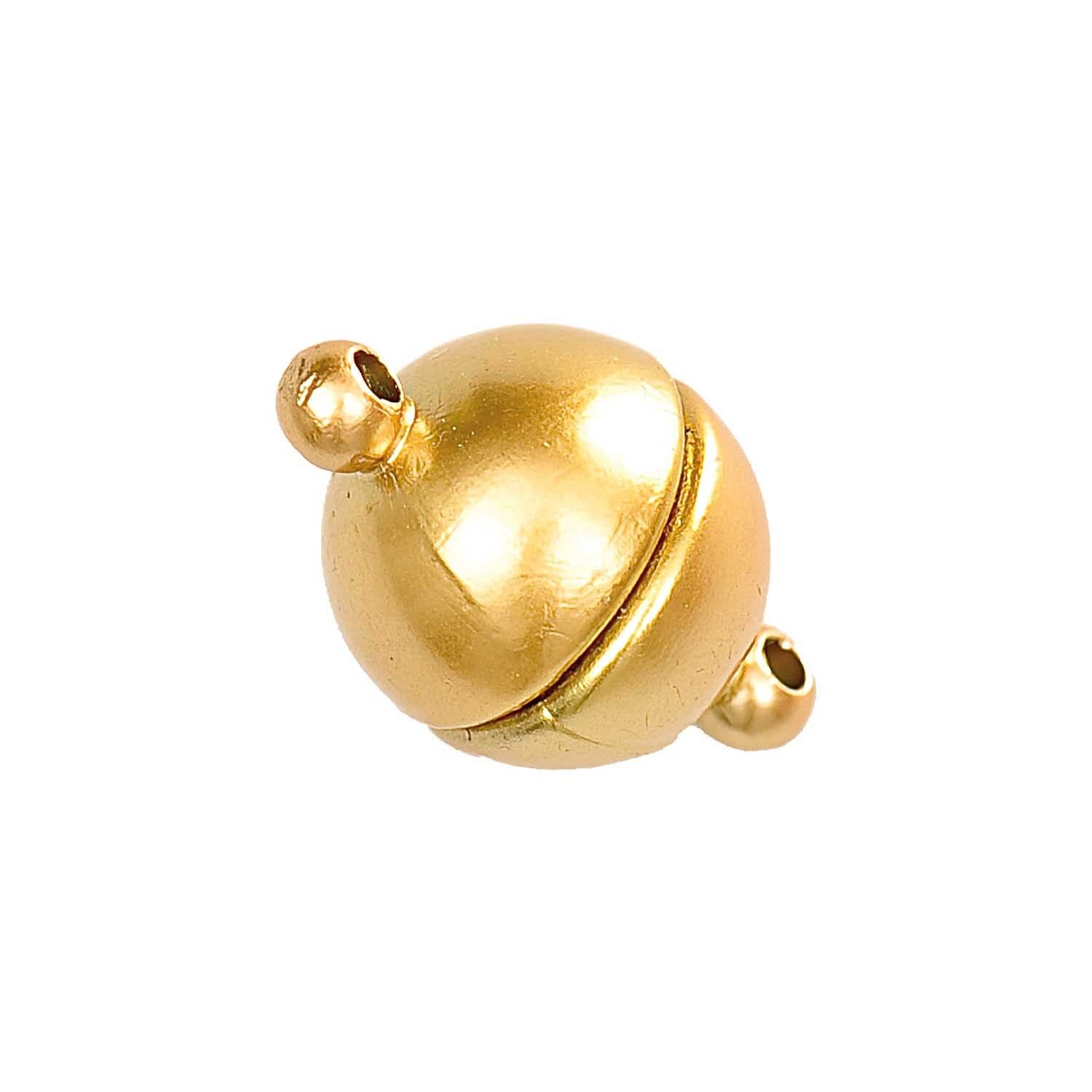 Rico Design Magnetverschluß rund gold matt 12mm