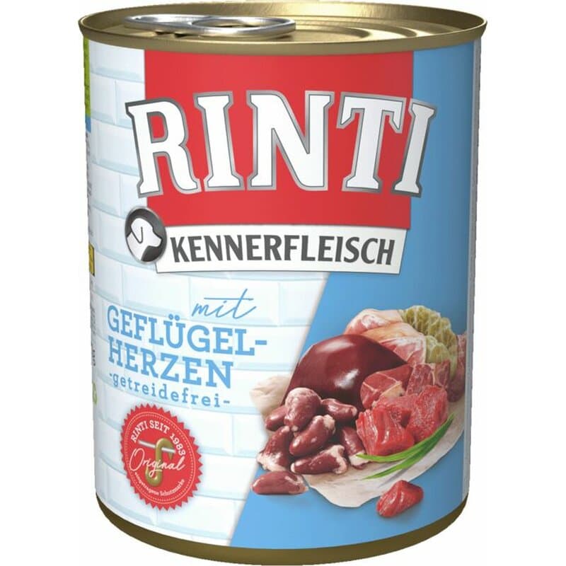 Rinti Kennerfleisch Gefl?gelherzen 800 g