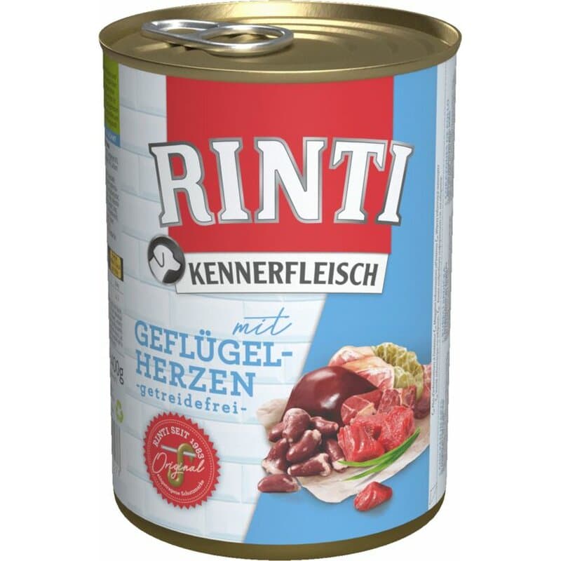 Rinti Kennerfleisch Gefl?gelherzen 400 g