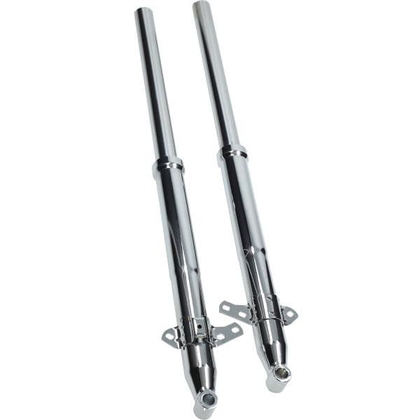2 x Gabelholme chrom passend für Zündapp Typ 517 C50 KS50 GTS50 Gabel Holme V...