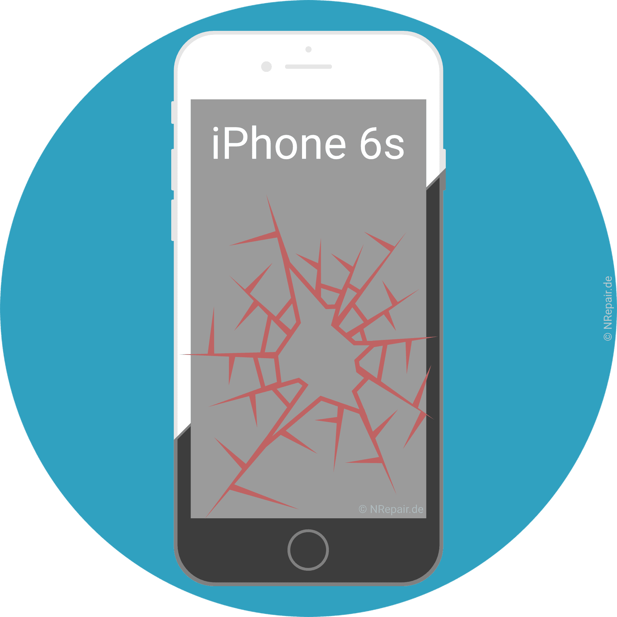 iPhone 6s - Original Apple Display Glas Touchscreen Reparatur