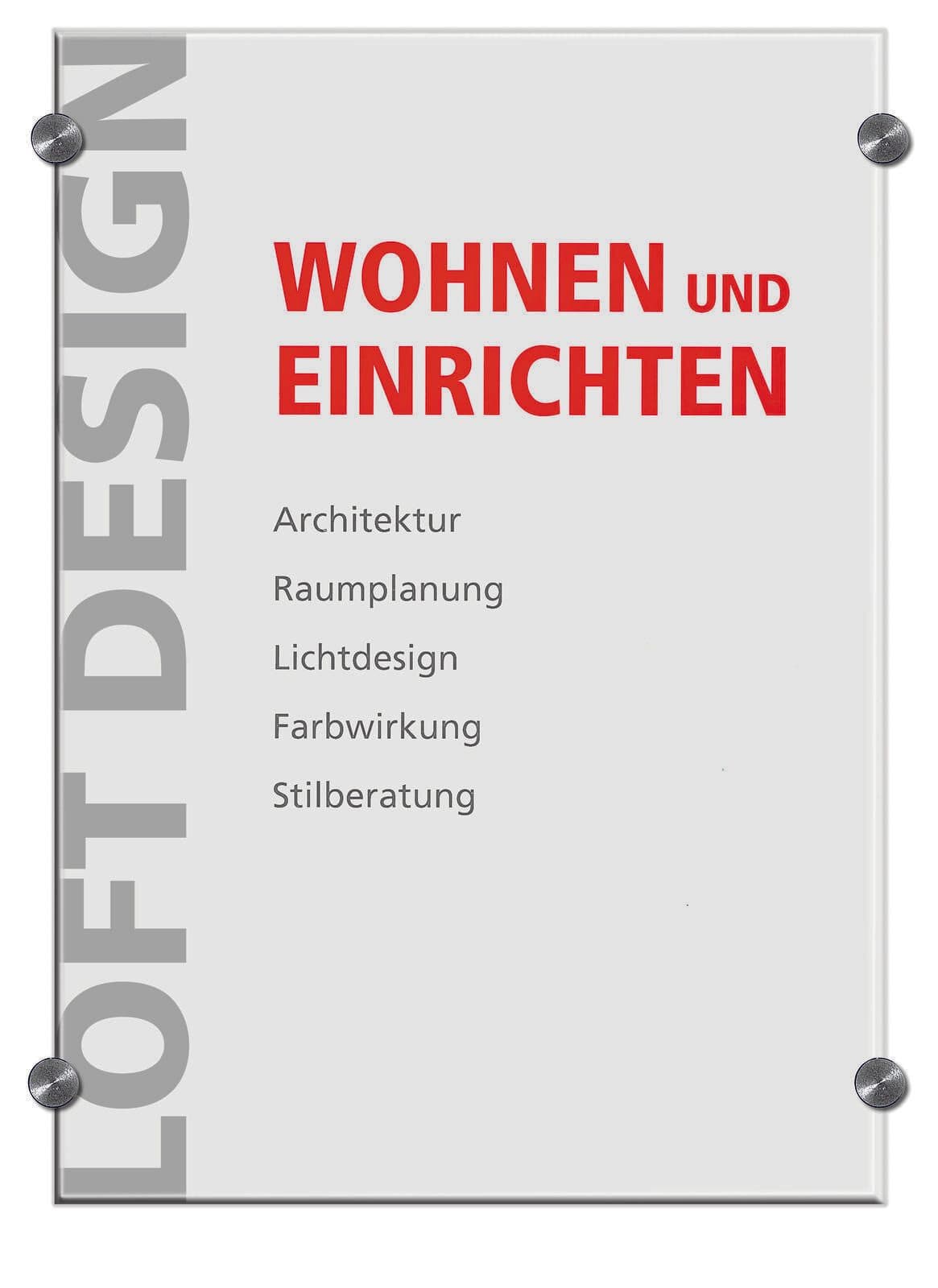DURABLE Türschild 29,7 x 42,0 cm transparent
