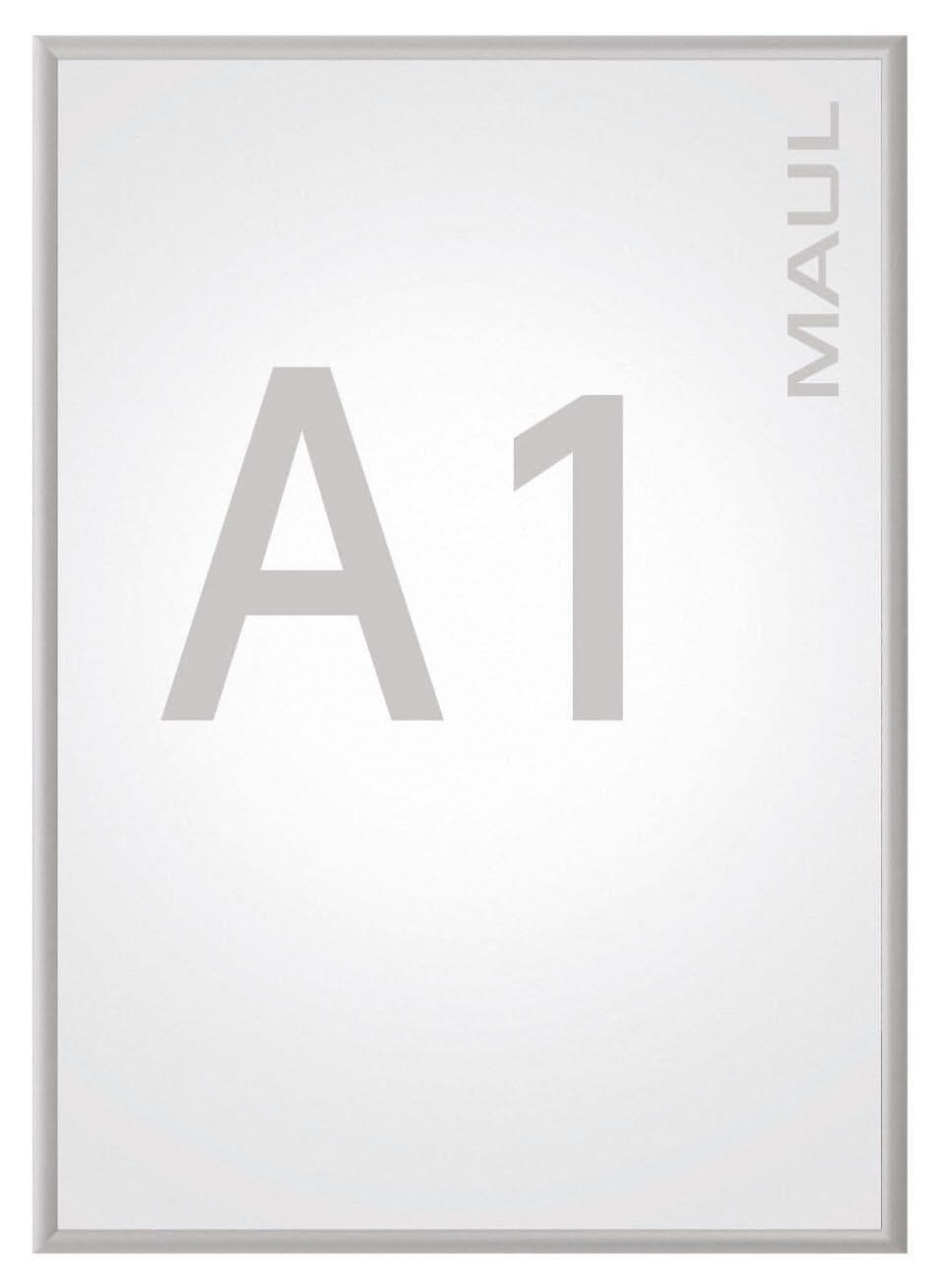 MAUL Klapprahmen 62,5 x 87,0 cm silber