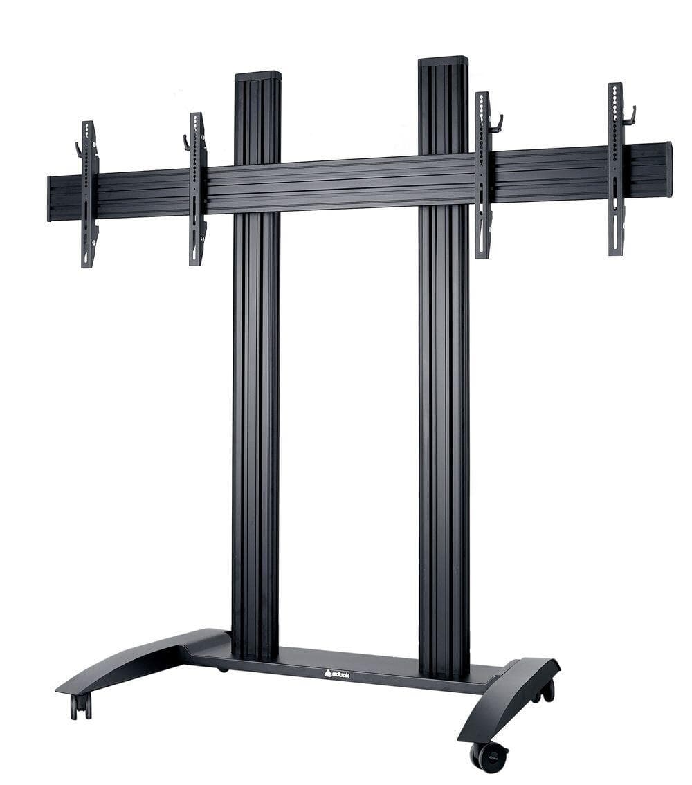 edbak Flachbildschirm-Videokonferenz-Trolley für zwei 42-55" Bildschirme
