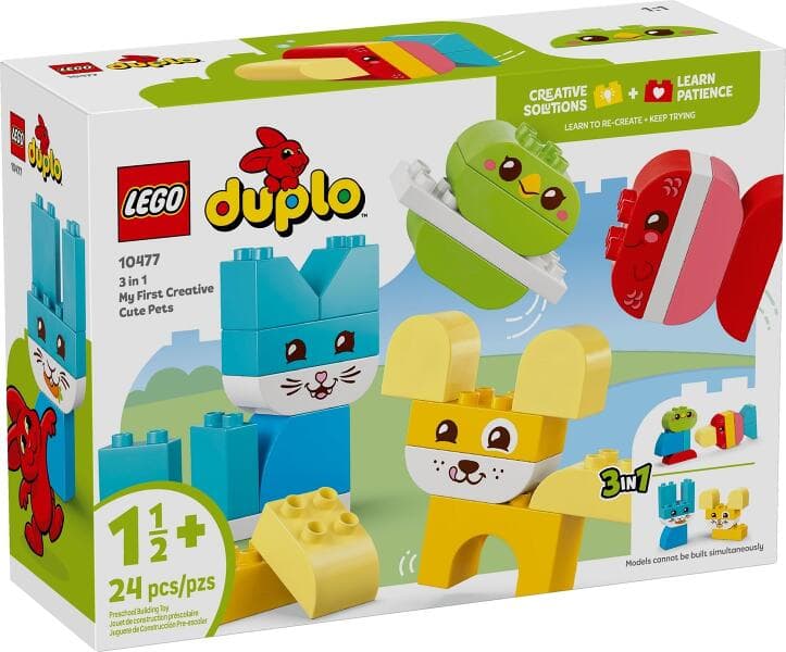 LEGO® DUPLO 10477 3-in-1 Kreative Tiere
