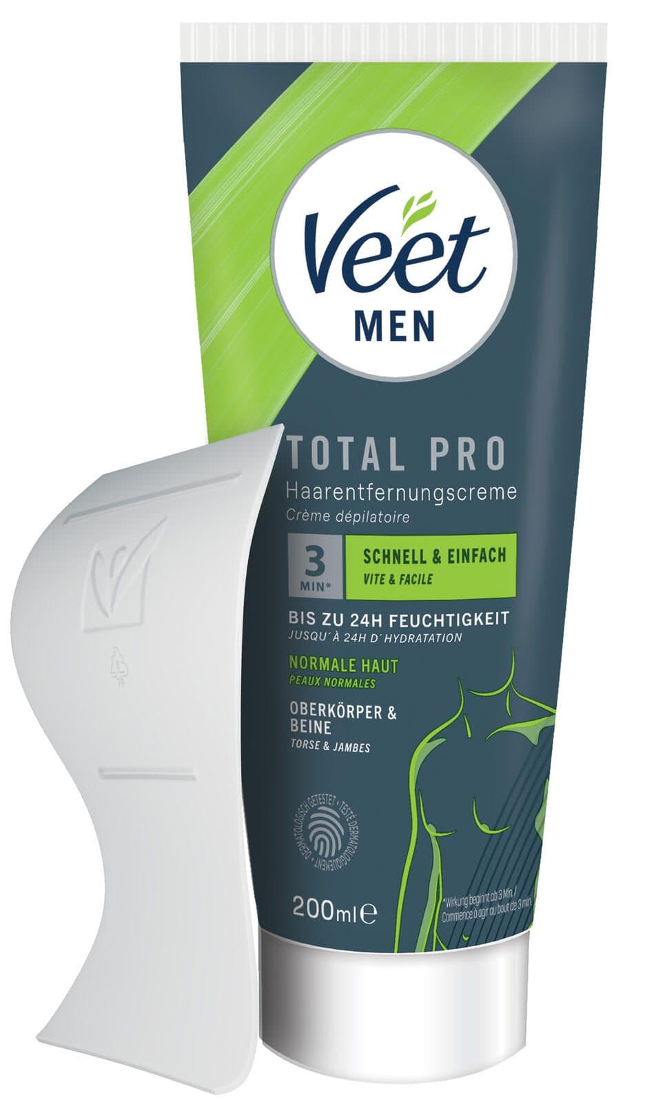 Veet Total Pro Men Enthaarungscreme 200,0 ml