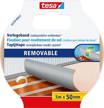 tesa doppelseitiges Klebeband REMOVABLE 5,0 mm x 5,0 m