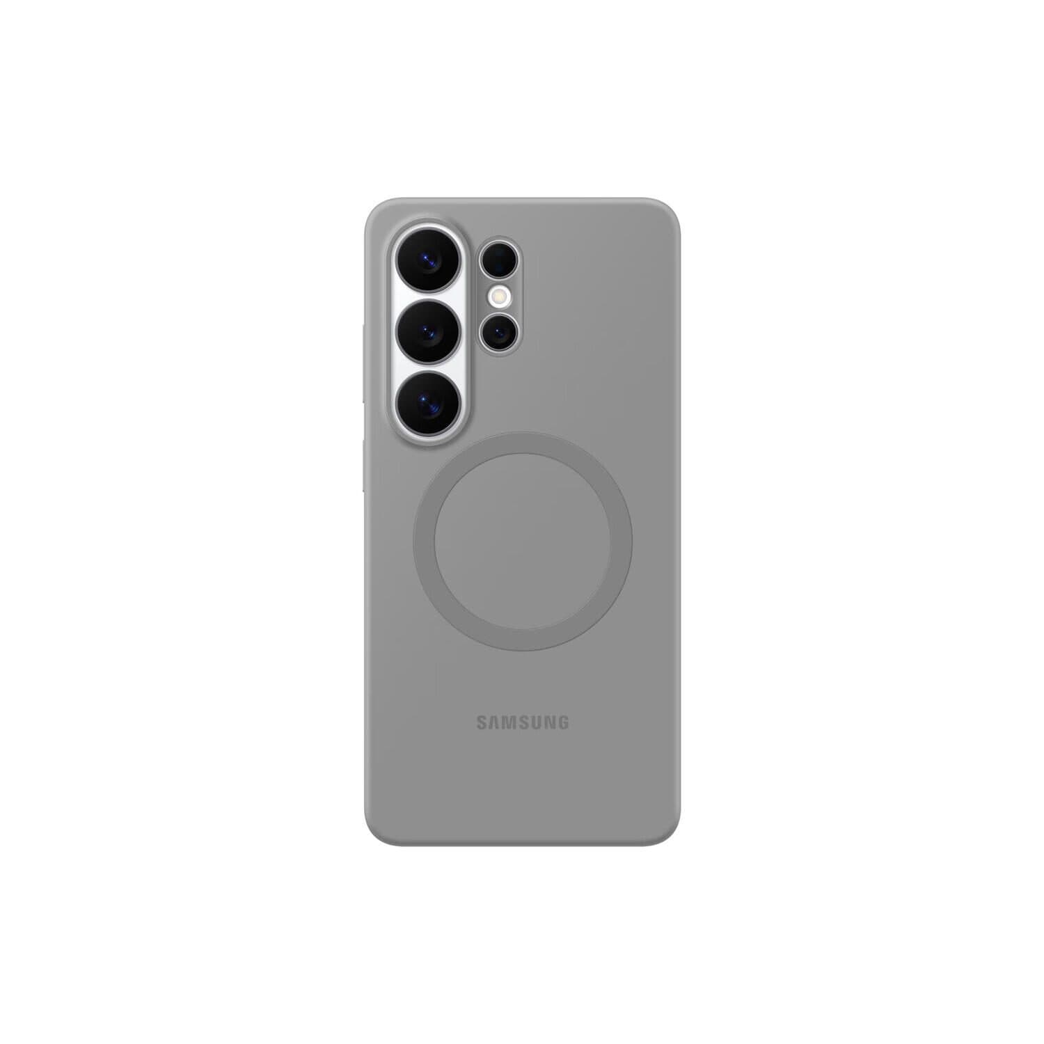 Samsung Silicone Magnet Case für das Galaxy S26 Ultra, Gray